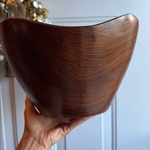 Vintage Elegant teak Bowl